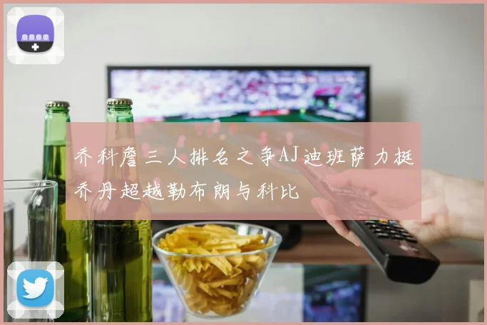 乔科詹三人排名之争AJ迪班萨力挺乔丹超越勒布朗与科比